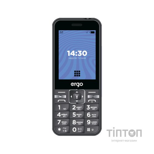 Мобільний телефон Ergo E281 Black