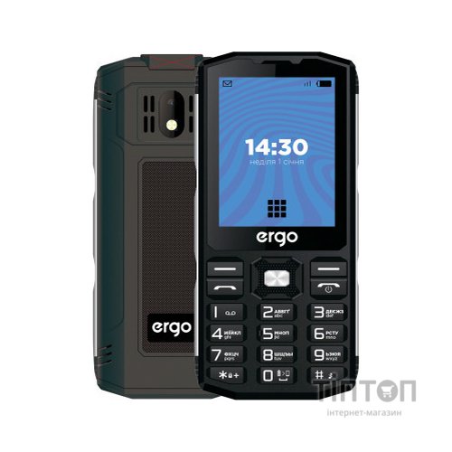 Мобільний телефон Ergo E282 Black