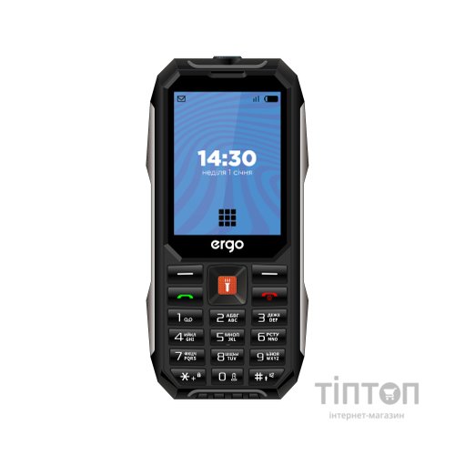 Мобільний телефон Ergo E283 Black