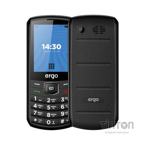 Мобільний телефон Ergo E285 Black