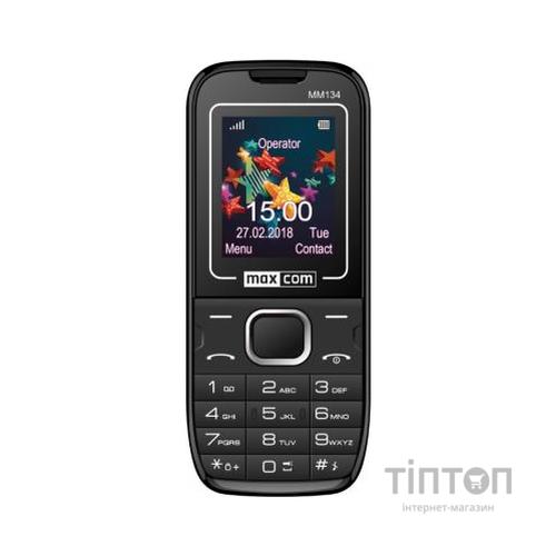 Мобільний телефон Maxcom MM134 Black