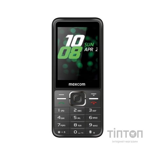 Мобільний телефон Maxcom MM244 Black (5908235975788)