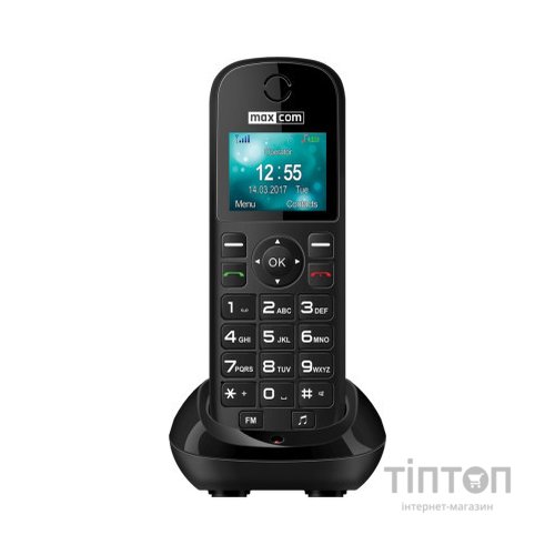 Мобільний телефон Maxcom MM35D Black