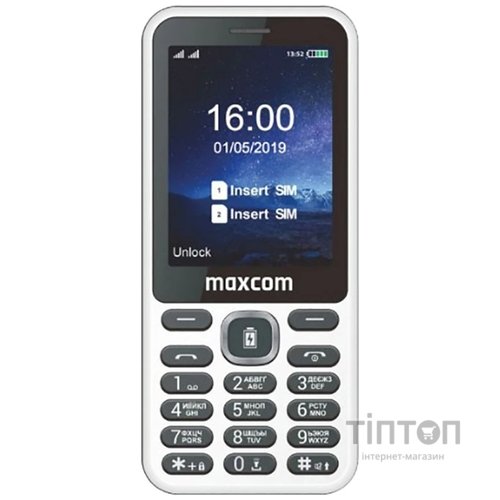 Мобiльний телефон Maxcom MM814 Type-C White