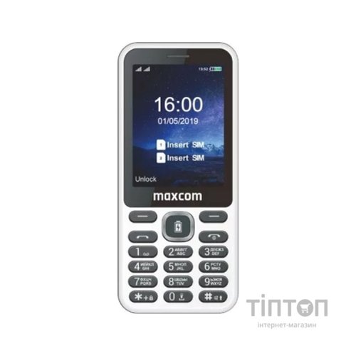Мобільний телефон Maxcom MM814 Type-C White (5908235977751)
