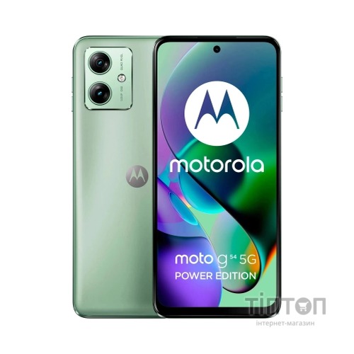 Мобільний телефон Motorola G54 Power 8/256Gb Mint Green (PB0W0020UA)