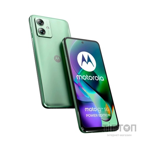 Мобільний телефон Motorola G54 Power 8/256Gb Mint Green (PB0W0020UA)