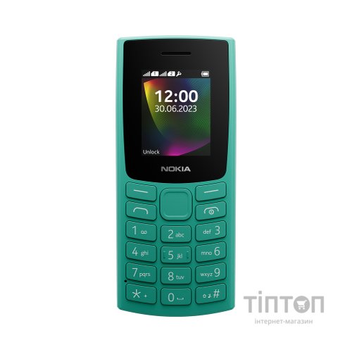 Мобільний телефон Nokia 106 DS 2023 Green (1GF019BPJ1C01)