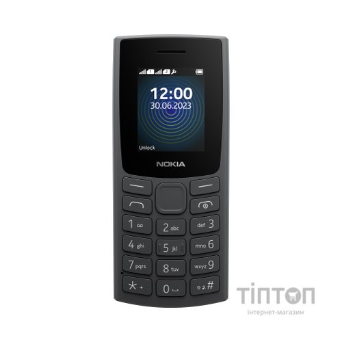 Мобільний телефон Nokia 110 DS 2023 Charcoal (1GF019FPA2C01)
