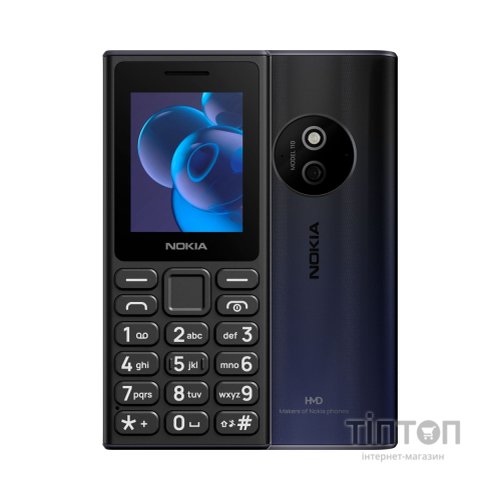Мобільний телефон Nokia 110 DS 2024 Black