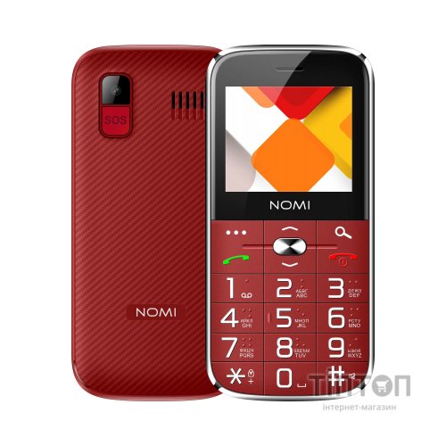 Мобільний телефон Nomi i220 Red