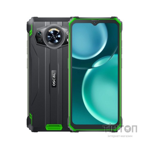 Мобільний телефон Oscal S80 6/128GB Green