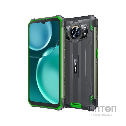 Мобільний телефон Oscal S80 6/128GB Green