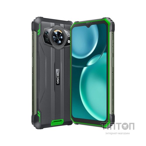 Мобільний телефон Oscal S80 6/128GB Green