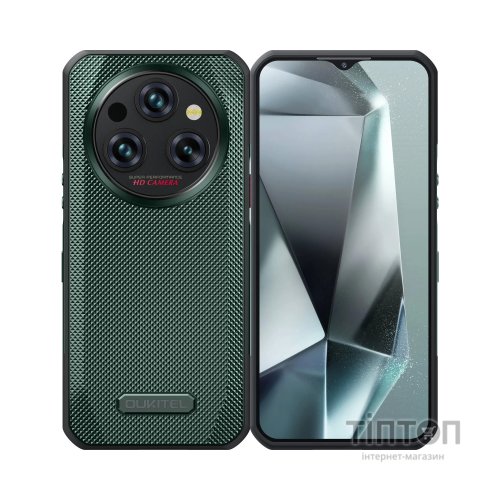 Мобільний телефон OUKITEL WP35 8/256GB Green (6931940753821)