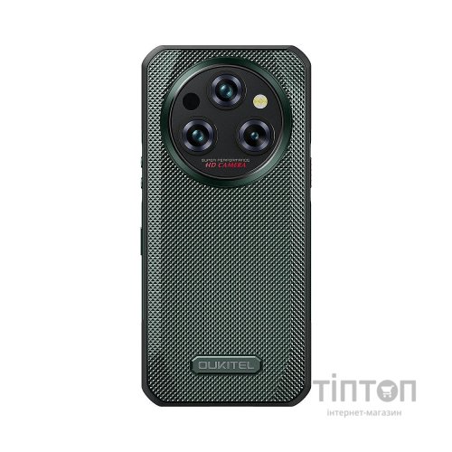 Мобільний телефон OUKITEL WP35 8/256GB Green (6931940753821)