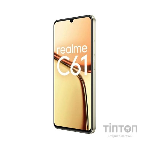 Мобільний телефон realme C61 8/256GB Sparkle Gold