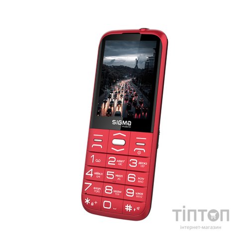 Мобільний телефон Sigma Comfort 50 Grace Type-C Red (4827798121825)