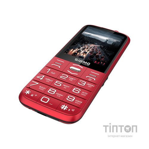 Мобільний телефон Sigma Comfort 50 Grace Type-C Red (4827798121825)