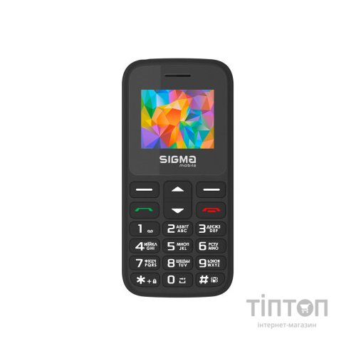 Мобільний телефон Sigma Comfort 50 HIT2020 Black (4827798120910)