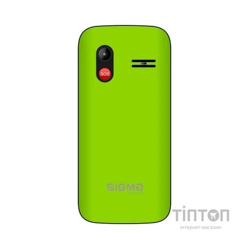 Мобільний телефон Sigma Comfort 50 HIT2020 Green (4827798120941)