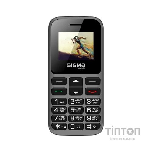 Мобільний телефон Sigma Comfort 50 HIT2020 Grey (4827798120927)