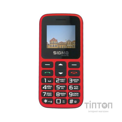 Мобільний телефон Sigma Comfort 50 HIT2020 Red (4827798120958)