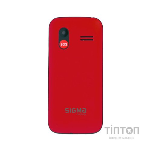 Мобільний телефон Sigma Comfort 50 HIT2020 Red (4827798120958)