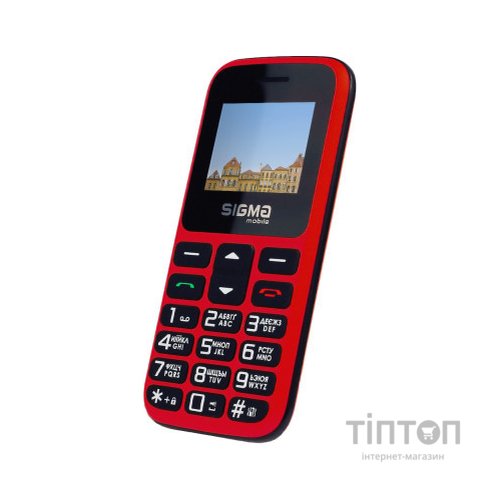 Мобільний телефон Sigma Comfort 50 HIT2020 Red (4827798120958)
