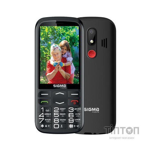 Мобільний телефон Sigma Comfort 50 Optima Type-C Black (4827798122310)