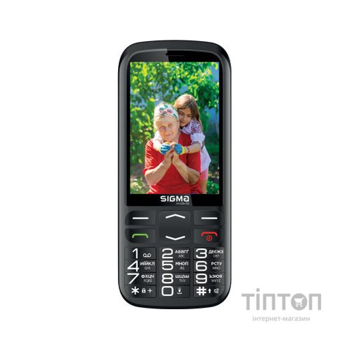 Мобільний телефон Sigma Comfort 50 Optima Type-C Black (4827798122310)