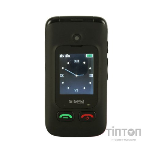 Мобільний телефон Sigma Comfort 50 Shell Duo Type-C Black (4827798212523)
