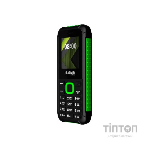 Мобільний телефон Sigma X-style 18 Track Black-Green (4827798854433)
