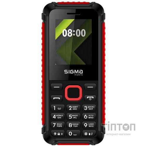 Мобільний телефон SIGMA X-style 18 Track Black-Red