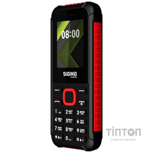 Мобільний телефон SIGMA X-style 18 Track Black-Red