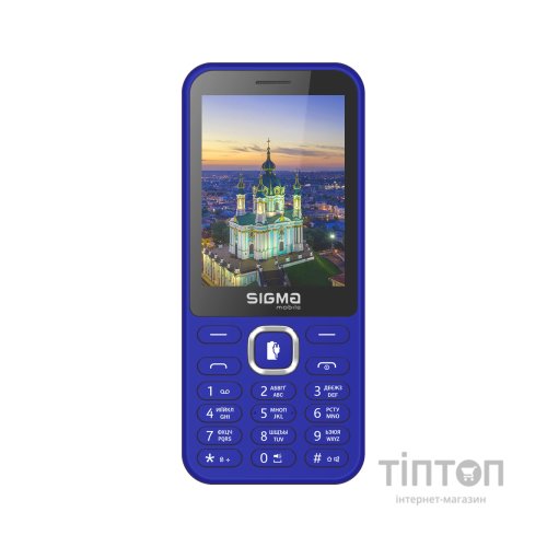 Мобільний телефон Sigma X-style 31 Power Type-C Blue (4827798855027)