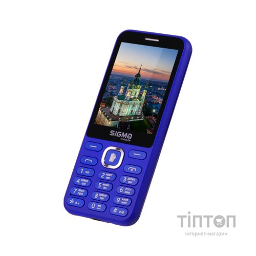 Мобільний телефон Sigma X-style 31 Power Type-C Blue (4827798855027)