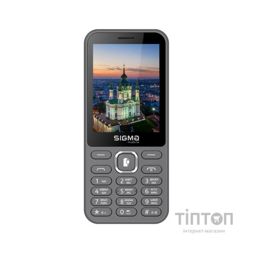 Мобільний телефон Sigma X-style 31 Power Type-C Grey (4827798855034)