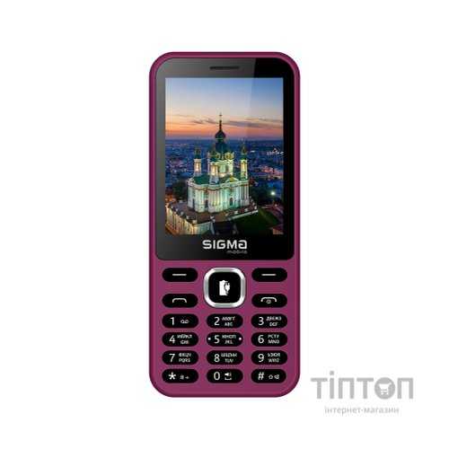 Мобільний телефон Sigma X-style 31 Power Type-C Purple (4827798855041)
