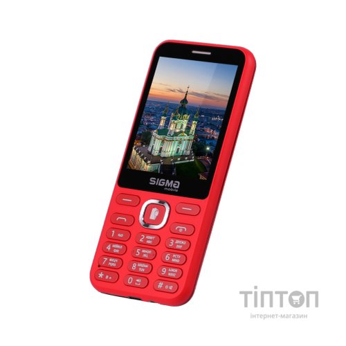 Мобільний телефон Sigma X-style 31 Power Type-C Red (4827798855058)