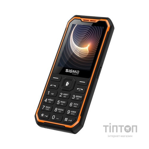 Мобільний телефон Sigma X-style 310 Force Type-C Black Orange (4827798855126)