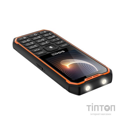 Мобільний телефон Sigma X-style 310 Force Type-C Black Orange (4827798855126)