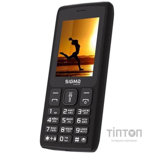 Мобільний телефон SIGMA X-Style 34 NRG Black