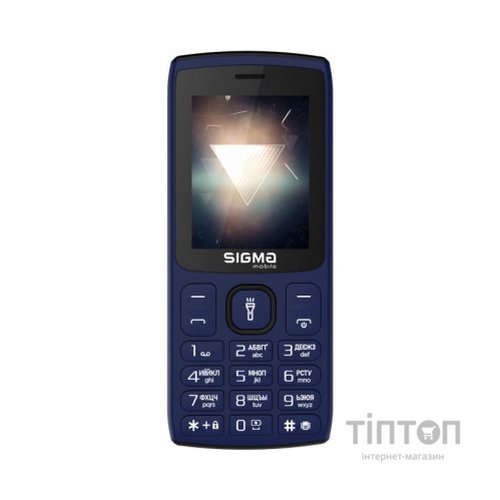 Мобільний телефон Sigma X-style 34 NRG Type-C Blue (4827798120521)