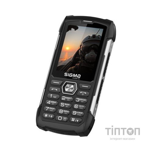 Мобільний телефон Sigma X-treme PK68 Black (4827798466711)