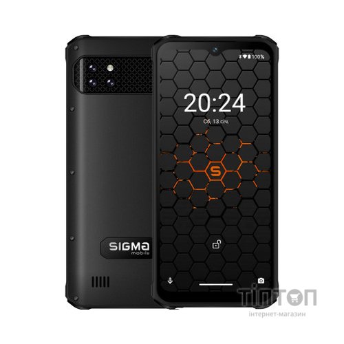 Мобільний телефон Sigma X-treme PQ56 Black (4827798338018)