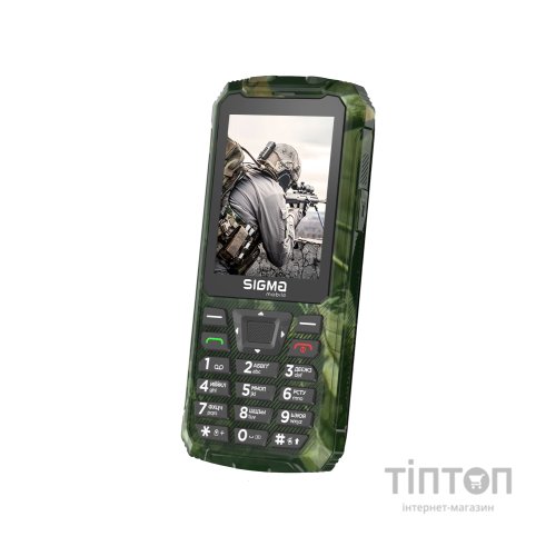 Мобільний телефон Sigma X-treme PR68 Type-C Khaki (4827798122426)