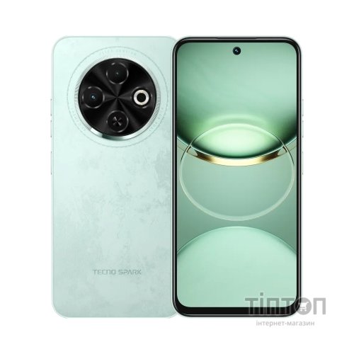 Мобільний телефон Tecno Spark 30C 4/128GB Magic Skin Green (4894947051807)