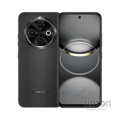 Мобільний телефон Tecno Spark 30C 4/128GB Orbit Black (4894947051746)