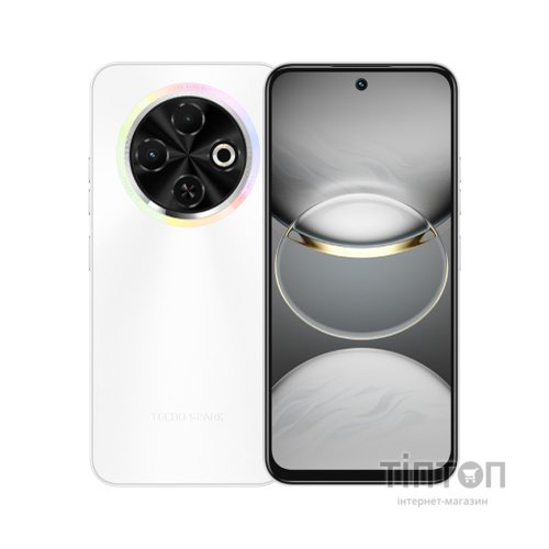Мобільний телефон Tecno Spark 30C 4/128GB Orbit White (4894947051777)